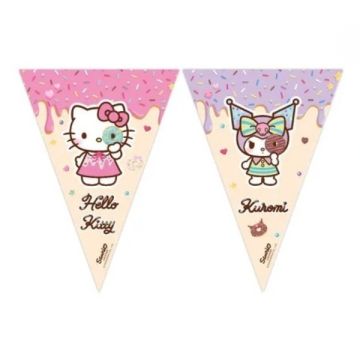 Bandierina Hello Kitty & Kuromi Pz.1