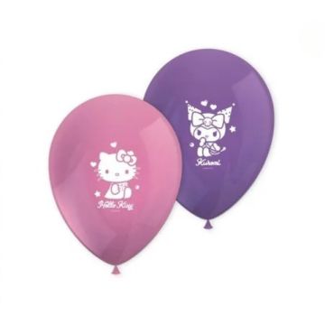 Palloncini Hello Kitty & Kuromi Pz.8