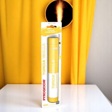 Torcia Bengala Con Fiamma Gialla Pz.1