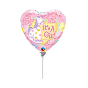 PALLONCINO GIRAFFA IT'S A GIRL PZ.5