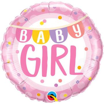 PALLONCINO BABY GIRL BANNER PZ.1