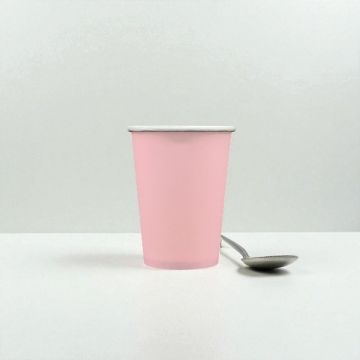 Bicchiere In Carta Rosa Pz.15