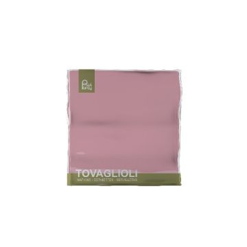 Tovagliolo Cm 33x33 Rosa Pz.40