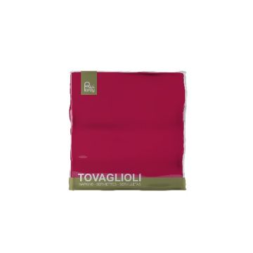 Tovagliolo Cm 33x33 Magenta Pz.40