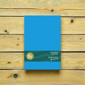 Tovaglia Plastica 137x274 Blu Elettrico