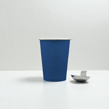 Bicchiere In Carta Blu Navy Pz.15