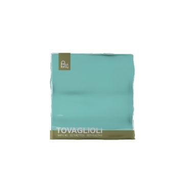 Tovagliolo Cm 33x33 Acquamarina Pz.40