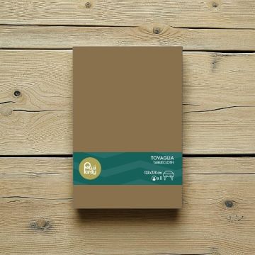 Tovaglia In Plastica Cm 137x274 Oro