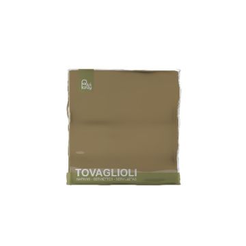 Tovagliolo Cm 33x33 Oro Pz.40