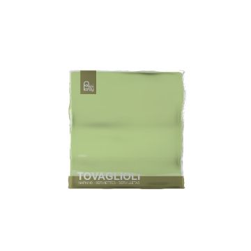 Tovagliolo Cm 33x33 Verde Mela Pz.40