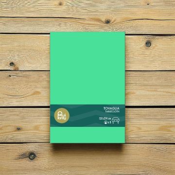 TOVAGLIA IN PLASTICA CM 137X274 VERDE