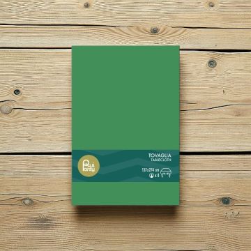 TOVAGLIA PLASTICA 137X274 VERDE SCURO