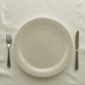 PIATTO IN CARTA CM 24 TORTORA PZ.15