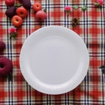 PIATTO IN CARTA CM 24 LILLA PZ.15