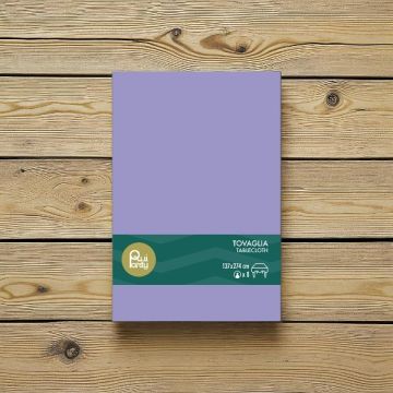 TOVAGLIA IN PLASTICA CM 137X274 LAVANDA