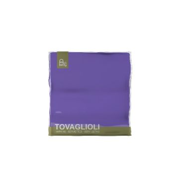 Tovagliolo Cm 33x33 Viola Pz.40
