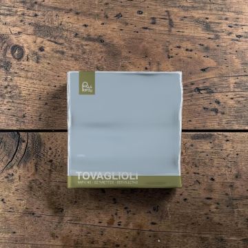 Tovagliolo Cm 33x33 Celeste Fumo Pz.40