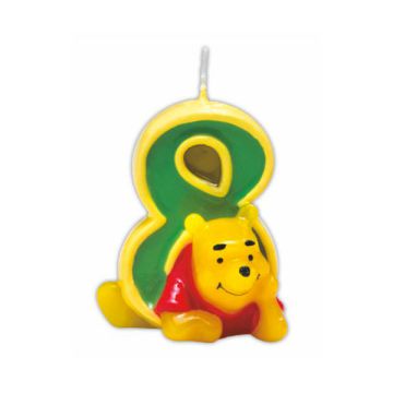 CANDELINA WINNIE POOH N.8 PZ.1