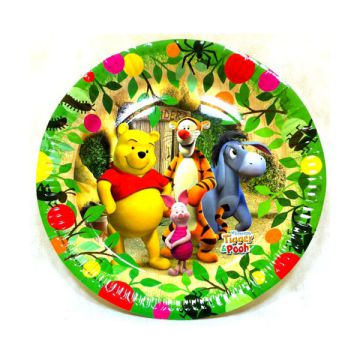 PIATTI WINNIE POOH E TIGRE PZ.8
