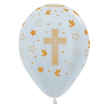 Palloncino First Comunion(406) 12" Pz.12
