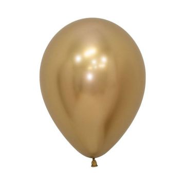 Palloncino oro reflex (12") pz.50