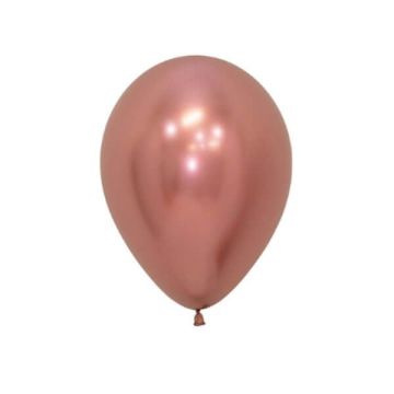 Palloncino Rose Gold Reflex (12") Pz.50