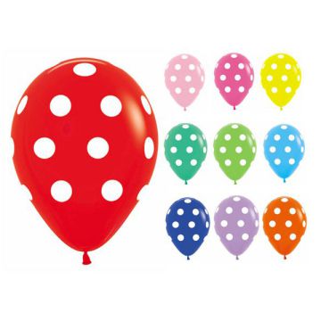 PALLONCINO DOTS (5") PZ.100