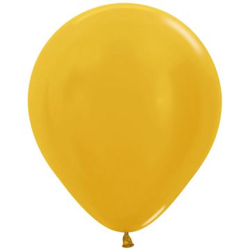 Palloncino Oro (570) 18" Pz.25