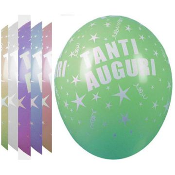 PALLONCINO TANTI AUGURI (16") PZ.100