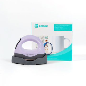 Termopressa Manuale Lavanda – Compatta e Facile da Usare