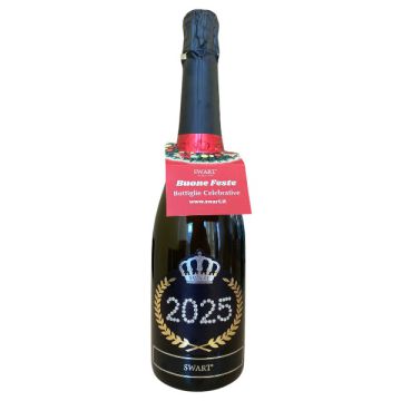 Bottiglia Cristalli – Brindisi di Capodanno 2025