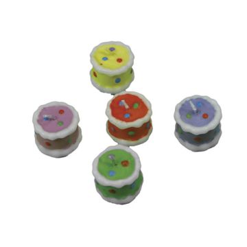 CANDELINE TORTA COMPLEANNO PZ.5