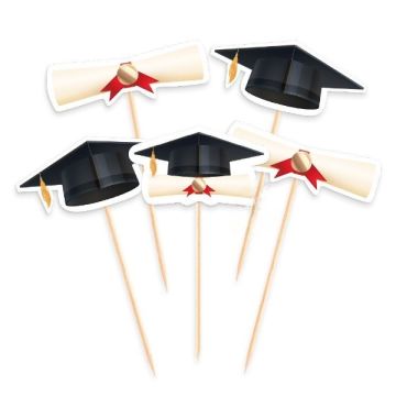 Cake Topper Laurea Ad Maiora Pz.5 Cake Topper Laurea Ad Maiora Pz.5