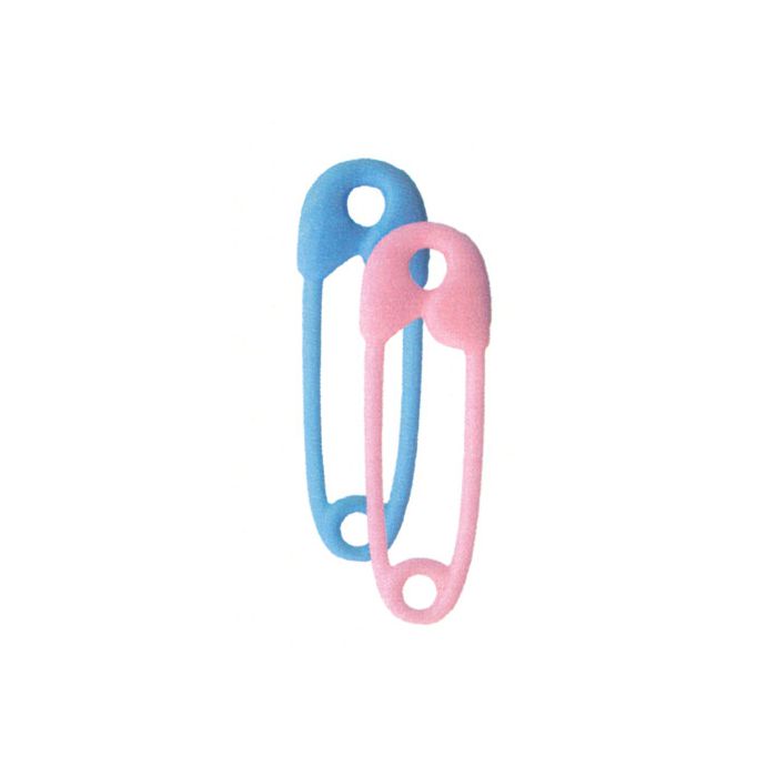 Spille Da Balia In Plastica Rosa Pz.36 Cm.3 main product photo