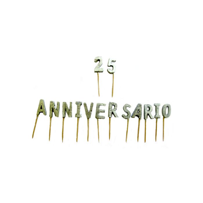Candelina 25° Anniversario Pz.1 main product photo