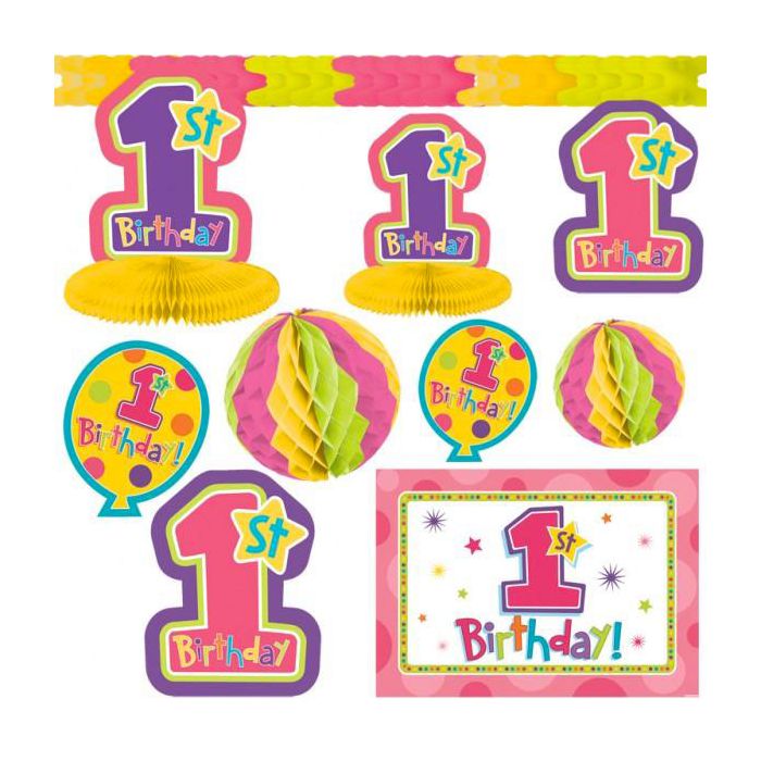 Kit Decorativo 1° Compleanno Girl main product photo