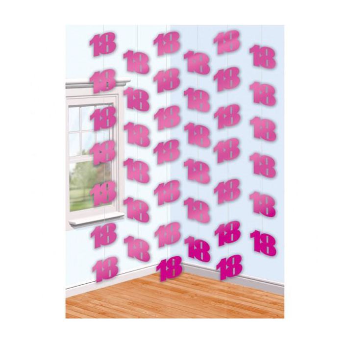 Decorazione Filare 18 Anni Pz.6 Mt.2 main product photo