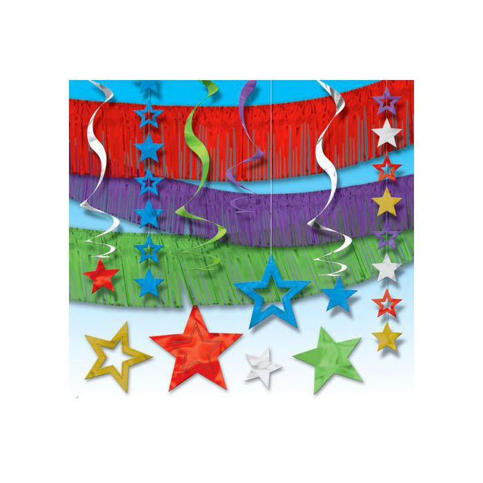 Kit Festone Stelle Multicolor Pz.21 main product photo