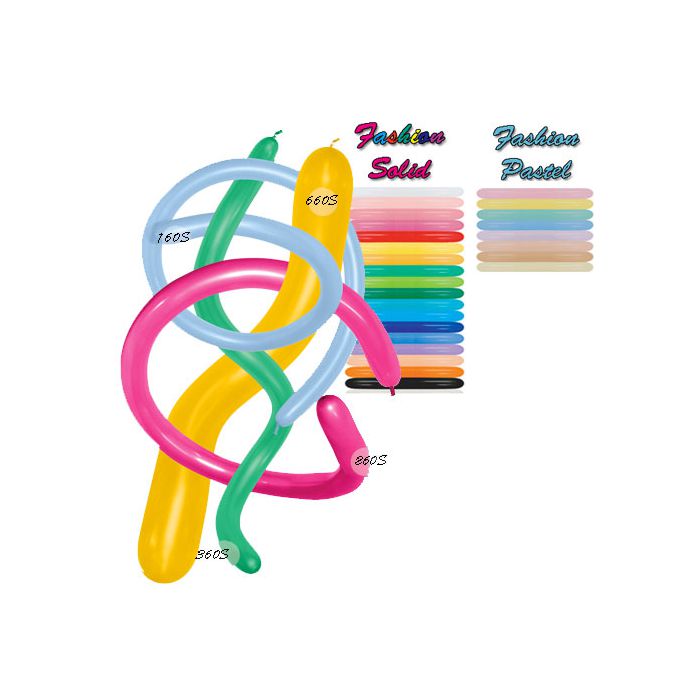 Palloncini Modellabili (360) Pz.100 Colore Standard Assortito main product photo