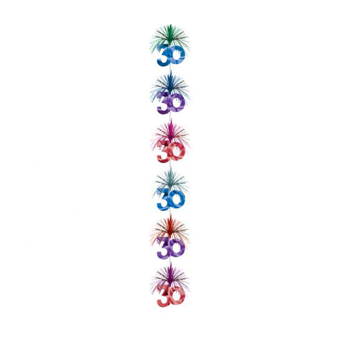Festone Filare Ciuffo 30 Anni Pz.1 Mt.2.10 main product photo