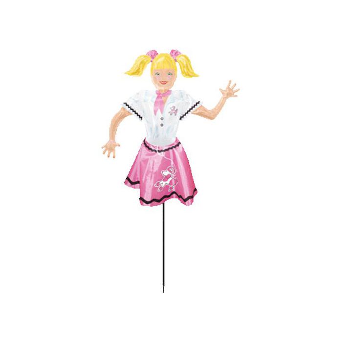 Palloncino Cowgirl Pz.1 Mylar Sagomato Cm.151 Con Bacchetta Decorata main product photo