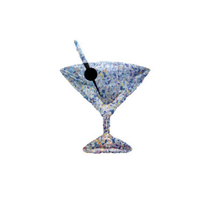 Palloncino Matrimonio Coppa Martini Pz.1 Mylar Sagomato Cm.61 X Cm.84  Holographic main product photo
