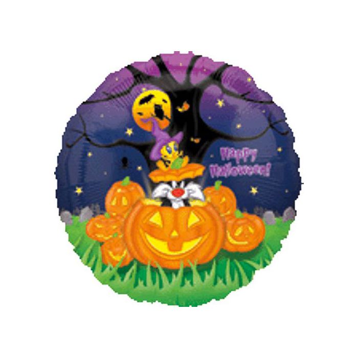 Palloncino Titti E Silvestro Pz.1 Mylar Tondo 18" Cm.45 main product photo