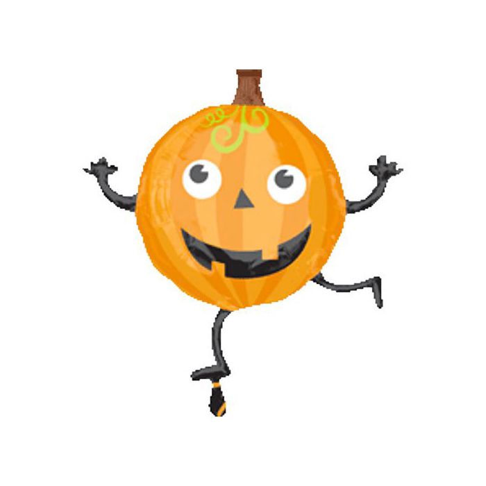 Palloncino Zucca Halloween Pz.1 Mylar Sagomato Cm.71 X 71 main product photo