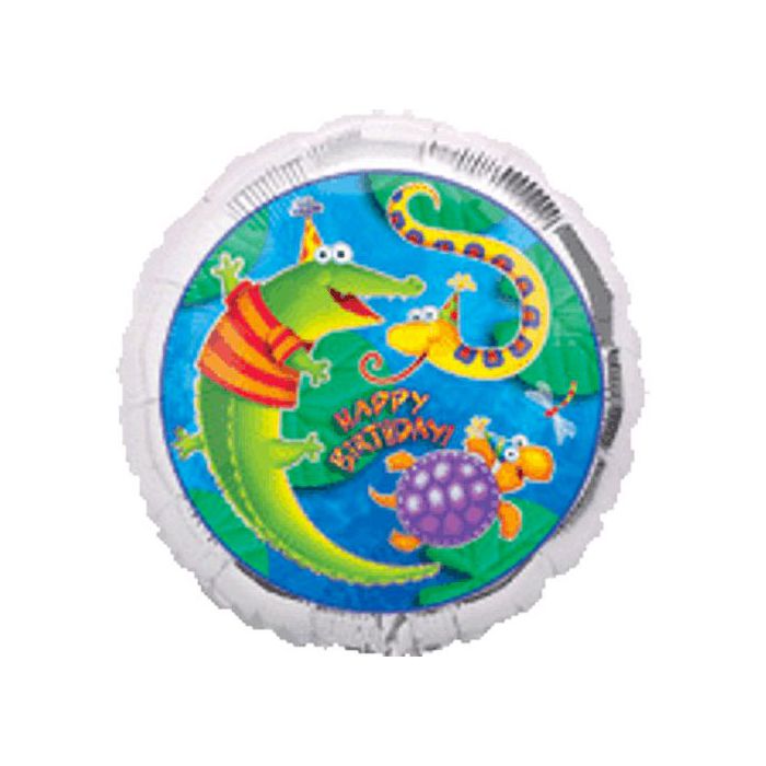 Palloncino Leap Frog Friends B.day Pz.1 Mylar Tondo 18" Cm.45 Prismatic main product photo
