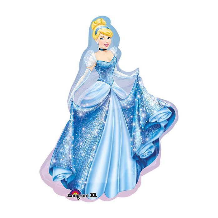 Palloncino Cenerentola Pz 1 Mylar Sagomato Cm.84 X Cm.71 main product photo