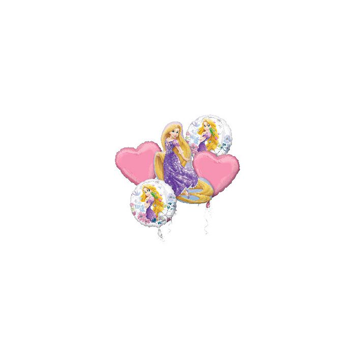 Palloncino Rapunzel Bouquet Mylar Bouquet Pz.5 main product photo