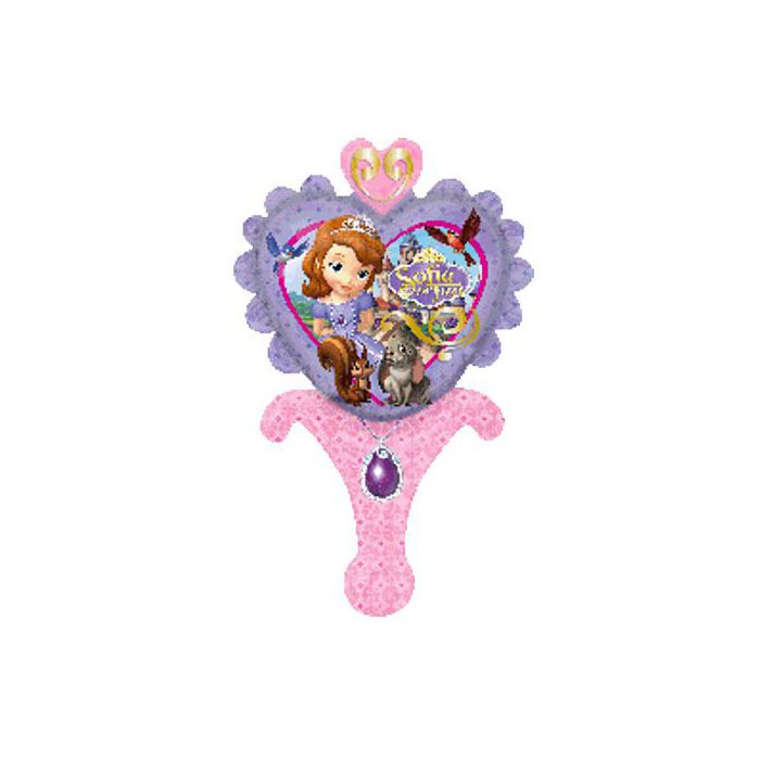 Palloncini Sofia La Principessa Pz.1 Mylar Mini Shape Inflate Cm.15 X Cm.h.30 main product photo