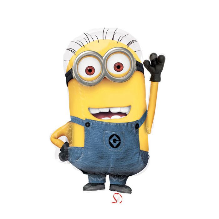 Palloncini Minions Pz.1 Mylar Sagomato Cm.63 X Cm.40 main product photo