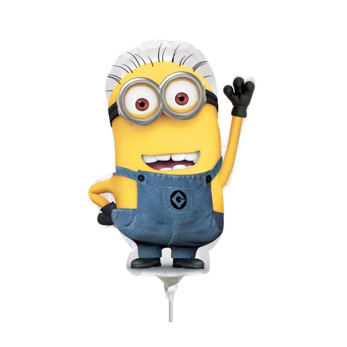 Palloncini Minions Pz.5 Mylar Minishape Da Saldare Esclusa Bacchetta main product photo